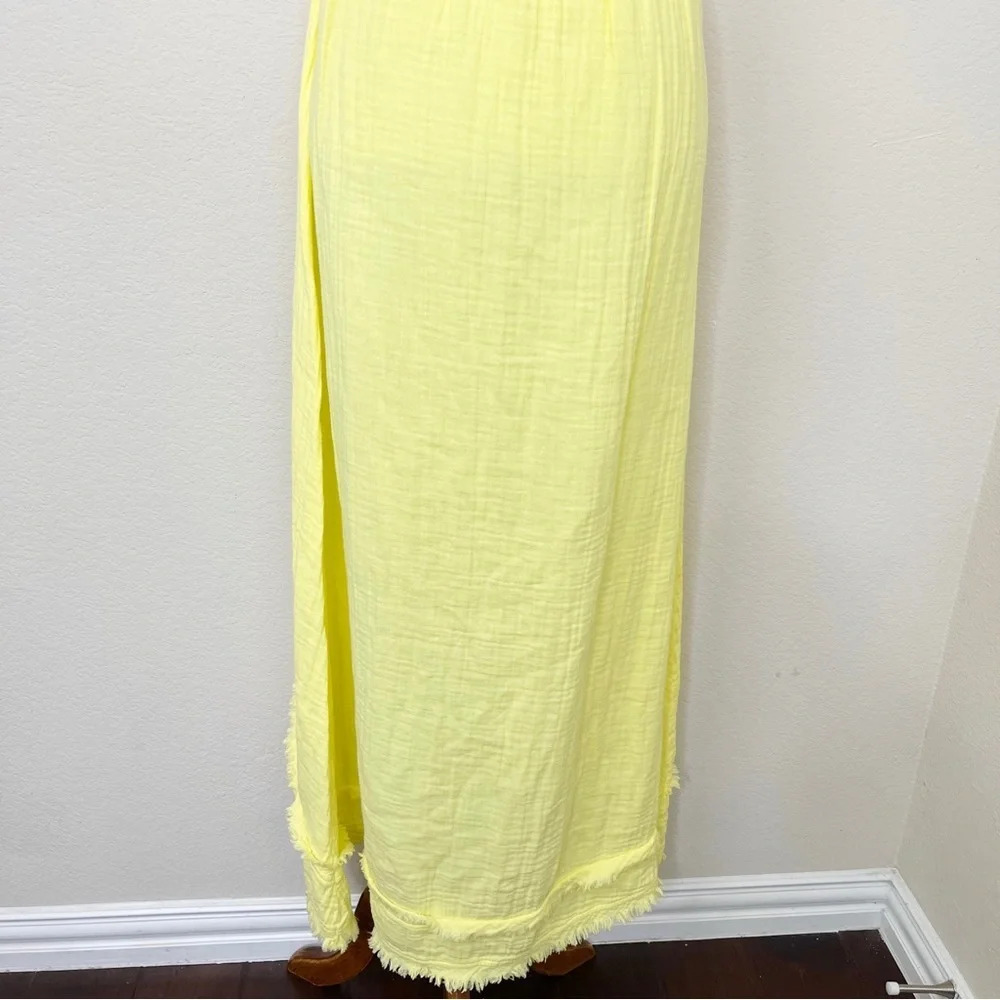 Everyday Ritual Crissie Hi Lo Dress - Pineapple Cotton Bubble Gauze — image 8 of 8
